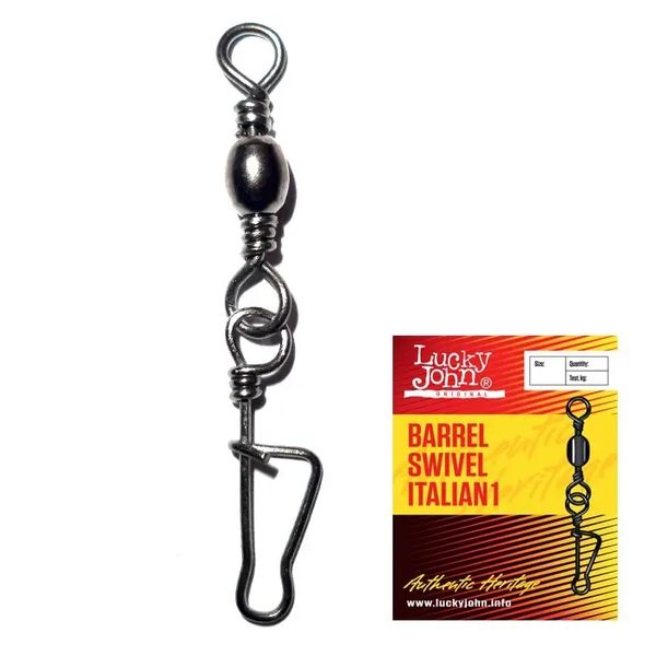 Застібка+вертлюг LJ BARREL SWIVEL ITALIAN 1 001 / *10 5051-001 5051-001 фото