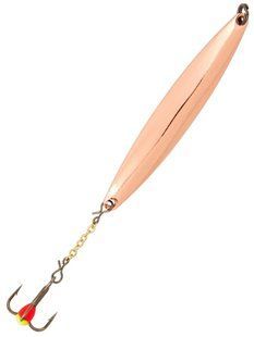 Блесна вертикальная зимняя LUCKY JOHN Nail Blade (цепочка, тройник), 55 мм, LJNB55-C LJNB55-C фото