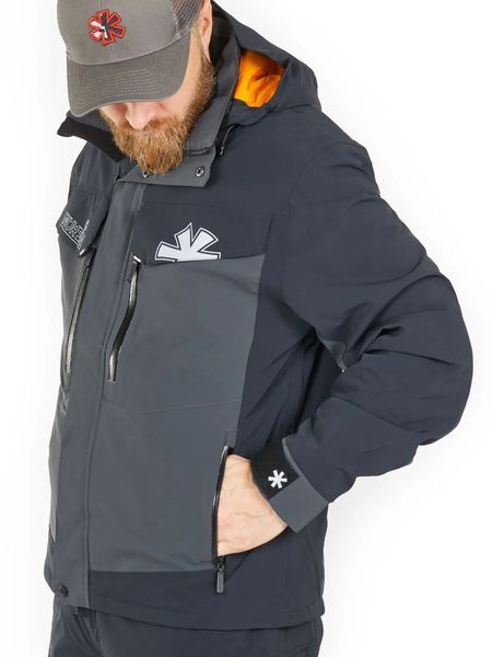 Куртка мембранная Norfin REBEL PRO GRAY 596001-S 596002-M фото