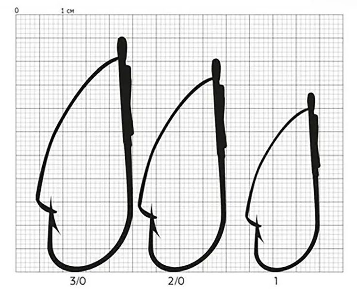Крючок (CA127) Cobra WEEDLESS (сер.075/001) *3 C075NSB-001 C075NSB-001 фото