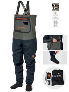Полукомбинезон забродный Norfin DEFENDER 83399-01S 83399-01S фото