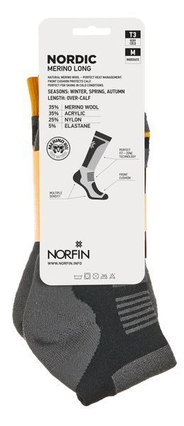 Шкарпетки NORFIN T3M NORDIC MERINO LONG 304734-02M 304734-02M фото