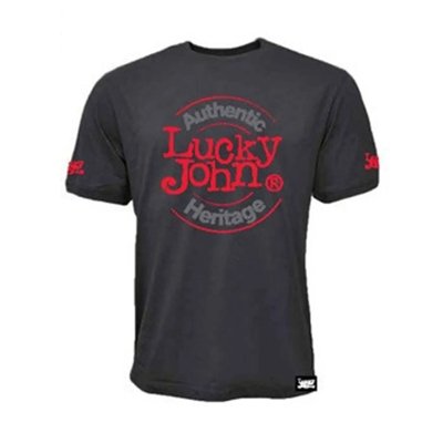 Футболка Lucky John р.XXL сірий (AM-156-05XXL) AM-156-01S AM-156-01S фото