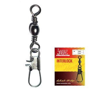 LJ5001-010 Вертлюжок-застежка Lucky John INTERLOCK 010 *7 LJ5001-010 LJ5001-010 фото