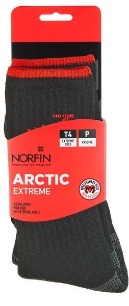 Шкарпетки NORFIN T4P ARCTIC MERINO EXTREME CREW 304747-02M 304747-02M фото