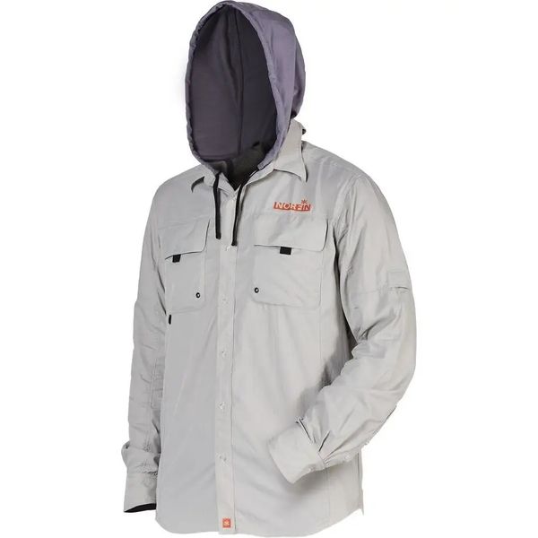 Сорочка з капюшоном та захистом від "UV" Norfin FOCUS HOOD (nylon RipStop, довг.рукав) / XXXL 657001-S 657001-S фото