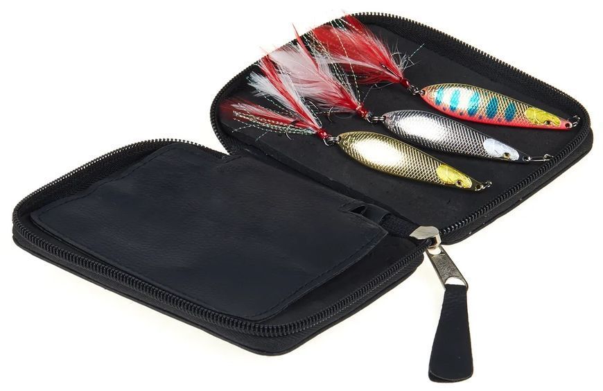 Чехол для приманок Lucky John ECO LEATHER 130х100 мм LJ910-130 LJ910-130 фото