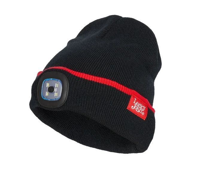 Шапка з ліхтариком Lucky John DROP LED 302776-03L 302776-03L фото