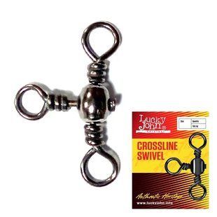 5008-008 Вертлюжок трёхсторонний LJ CROSLINE SWIVEL BLACK*10 5008-006 5008-006 фото